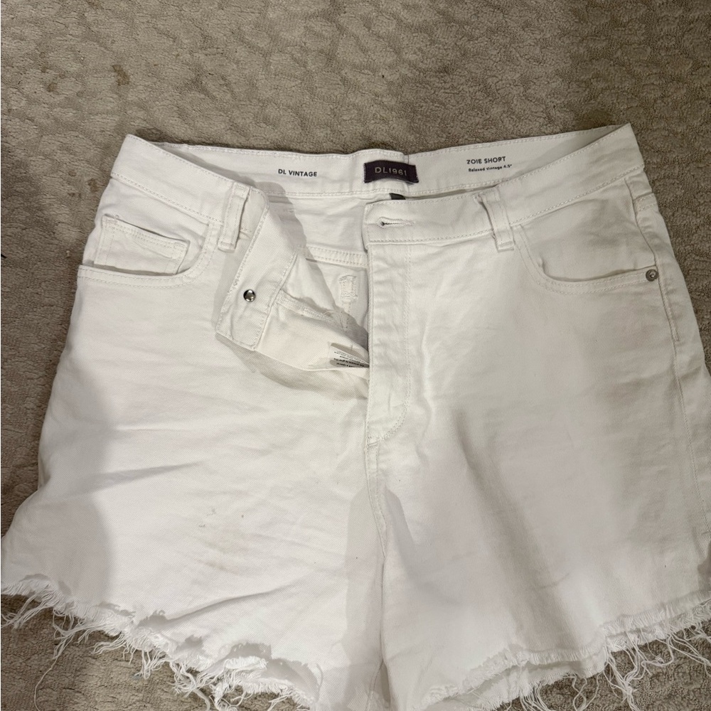 DL1961 Women's White Denim Shorts